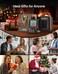 Divoom Ditoo Retro Pixel Art Game Bluetooth Speaker with 16X16 LED App Controlled Front Screen Black