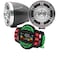 XYC UTV ATV Bluetooth Amplifier Sound System HandFree Speakers FM USB Audio System Stereo 35 Inch Speakers 12V Motorcycle Waterproof Audio FM Radio Stereo Speaker SilverBlack