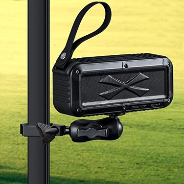 Roykaw Golf Bluetooth Speaker with Mount Loud Stereo Sound IPX7 Waterproof Shockproof Dustproof Portable Wireless Speaker Compatible with EZGOClub CarYamaha Golf Cart Accessories