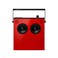 Teenage Engineering OB4 Portable Bluetooth Wireless Stereo Speaker with fmRadio and LongLasting Rechargeable 72 Hour Battery Life red