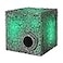 FAMETEK Star Trek Borg Cube Bluetooth Speaker with Green Illumination Sound Effects Borg Quotes Memorabilia Gifts Gadgets Collectibles for Star Trek Fans