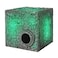 FAMETEK Star Trek Borg Cube Bluetooth Speaker with Green Illumination Sound Effects Borg Quotes Memorabilia Gifts Gadgets Collectibles for Star Trek Fans