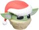Bitty Boomers Star Wars The Mandalorian Grogu with Santa Hat Mini Bluetooth Speaker