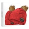 ASIILOVI Bluetooth Beanie DoubleLayer Wool Lining Bluetooth Hat Beanie with Pom Pom for WomenTeen GirlsFamily 20hrs Playing Gift Packaging for Christmas Stocking Stuffers Thanksgiving 03Red
