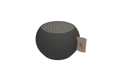 KREAFUNK aGO mini Portable Bluetooth Speaker Water Resistant IPX5 Up to 12 Hours of Wireless Play Stereo Sound Wireless Speaker for Indoor and Outdoor Black