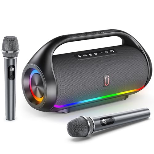 Hwwr Hwwr Portable Bluetooth Speaker With Microphones