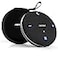 AISPEECH M4 Bluetooth Speakerphone Conference Microphone with AI Noise Reduction FullDuplex AI Transcription USB Speakerphone 360 Voice Pickup Conference Speaker Home Office for TeamsZoom Black