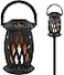Sakar Margaritaville Tiki Torch Waterproof Bluetooth Speaker Portable Party Speaker with Flickering LED Lights Perfect for Travel Parties Yards and Pools