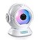sovenomund Ferrofluid Speaker Ferrofluid Audio Visual Bluetooth Speaker Dancing Ferrofluid with 2 Adjustable Modes and Colorful Lights Silver Pearl White