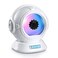 sovenomund Ferrofluid Speaker Ferrofluid Audio Visual Bluetooth Speaker Dancing Ferrofluid with 2 Adjustable Modes and Colorful Lights Silver Pearl White