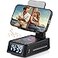 iFkoo Gifts for Men Women Phone Stand with Bluetooth SpeakerClock Birthday Gifts for Him Phone Holder with Wireless Speaker Ideal for Dad Mom Husband Boy Cool Tech Gadget for Men