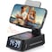iFkoo Gifts for Men Women Phone Stand with Bluetooth SpeakerClock Birthday Gifts for Him Phone Holder with Wireless Speaker Ideal for Dad Mom Husband Boy Cool Tech Gadget for Men