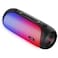 JVC Illuminated Portable Wireless Speaker with 30W max outputs Dynamic Sound Bluetooth 50 TWS Capability USBC AUX in up to 6Hour Battery Life SPPA7BTB Black