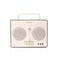 Tivoli Audio Songbook Premium Bluetooth Sound System with 14 Auxiliary Input and Builtin Preamp CreamBrown