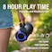 BOSS Audio Systems Tube Portable Weatherproof Bluetooth Stereo Speaker 3Inch Full Range Tweeters 8 Hours of Play Time Sold Individually