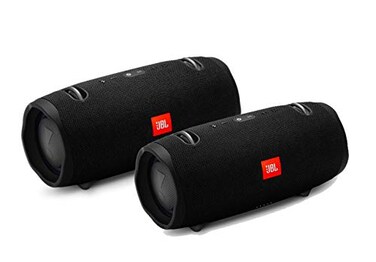 JBL Xtreme 2 Portable Wireless Bluetooth Speakers Pair Black