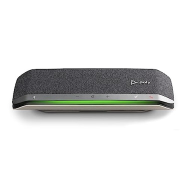 Poly Sync 40 Smart Speakerphone Plantronics Flexible Workspaces Connect to PCMac via USBA or USBC and Smartphones via Bluetooth Works with Teams Zoom