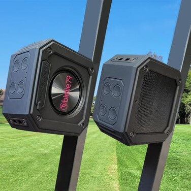 BIRDIE79 2Pack Golf Cart Bluetooth Speaker 30W Loud Stereo Magnetic Mount IPX7 Waterproof Rugged Shockproof X1