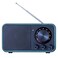 BentMax Vintage Radio FM Radio with Bluetooth Retro Bluetooth Speaker with SDUSB Memory Music Player Function Wireless Streaming from Smartphone Up to 10 Hours Playback Leather Green