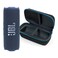 JBL Flip 7 Blue Bundle with divvi Protective Hardshell Case Black