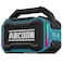 ANCOON Speakers Bluetooth Wireless 80WPeak Loud Speaker with Bass 20H Playtime IPX6 Waterproof Large Jobsite Speakers for Work Outdoor Workshop Garage Portable Speaker with TWS Sky Blue