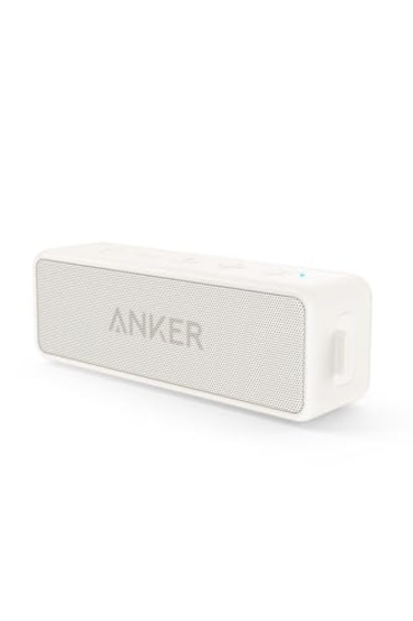 Anker Soundcore 2 Portable Bluetooth Speaker with Stereo Sound Bluetooth 5 Bassup IPX7 Waterproof 24Hour Playtime Wireless Speaker for Home Outdoors Travel