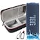 JBL Flip 7 Portable Bluetooth Speaker IP68 Waterproof Dustproof DropProof PushLock System AI Sound Boost 16H Battery Megen Hardshel Protection Case Blue