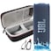 JBL Flip 7 Portable Bluetooth Speaker IP68 Waterproof Dustproof DropProof PushLock System AI Sound Boost 16H Battery Megen Hardshel Protection Case Blue