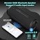 Monster Bluetooth Speaker Wireless Portable Outdoor Bluetooth Speakers 60W True Wireless Stereo IPX8 Waterproof Dual PairingBluetooth 54 Builtin Mic Black