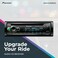 Pioneer DEHS7200BHS 1Din CD Receiver Bluetooth HD Radio SiriusXM USBAUX Color Change FLAC AMFM Detachable Face 13Band EQ 50W x 4 Voice Control HiVolt RCA Preouts