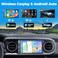 SJoyBring Double Din Car Stereo with Dash Cam Wireless Apple CarPlay Android Auto 240W 42CHN 7 Touchscreen SWC Bluetooth FMAM Car Radio 2 Subwoofers Outputs Backup Camera