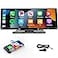 Podofo 1026 Touchscreen Wireless Carplay Portable Car Stereo Android Auto Car Play Navigation Voice Control BluetoothAUXFM Car Radio Receiver