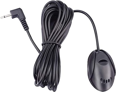 FingerLakes Mic 35mm External Microphone Assembly for Car Vehicle Head Unit Bluetooth Enabled Audio Stereo Radio Receiver GPS DVD with 3m Cable Plug and Play FL11