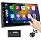 Haudio Wireless CarPlay Screen for Car Android Auto Head Unit Touchscreen 7 Inch Double Din Car Stereo with Backup Camera for All Cars 232GB
