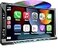 Adapter-Universe Double Din car Stereo with CDDVD Player CarPlay Android Auto Car Audio with Bluetooth 7 Inch HD Touchscreen Rear Camera USBTFAUX AMFM Subwoofer Radio Receiver