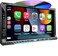 Adapter-Universe Double Din car Stereo with CDDVD Player CarPlay Android Auto Car Audio with Bluetooth 7 Inch HD Touchscreen Rear Camera USBTFAUX AMFM Subwoofer Radio Receiver
