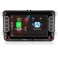 LXKLSZ Double din Car Stereo Compatible with Wireless Carplay Android Auto with BluetoothFMAM RadioUSBHigh Power Car Radio for VW Golf 5 6 Passat Jetta Caddy EOS T5 Tiguan Touran CC Polo
