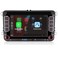 LXKLSZ Double din Car Stereo Compatible with Wireless Carplay Android Auto with BluetoothFMAM RadioUSBHigh Power Car Radio for VW Golf 5 6 Passat Jetta Caddy EOS T5 Tiguan Touran CC Polo