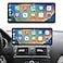 NINETOM 2026 Upgraded 123 UltraNarrow Touchscreen Wireless CarPlay Android Auto Receiver Compatible with MercedesBenz CClass W204 20082010 for NTG 40 System
