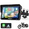 Carpuride W502 Motorcycle GPS Wireless Portable CarplayAndroid Auto Waterproof Car Stereo 5 IPS Touch Screen with Dual Bluetooth NavigationSiriG00gle Assistant for Motorbike