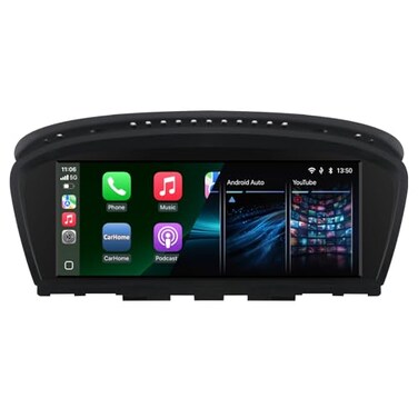 YZKONG Car Stereo for BMW 35 Series CIC System Touchscreen with Wireless CarPlay Android Auto Car Radio Receiver Multimedia iDrive System Retained Retrofit for E60E61E90E91E92E93 20082013