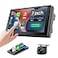 Haudio 7 Car Stereo Double Din Wireless Apple Carplay Radio Screen for Car Audio Receivers Bluetooth 50 Car Play Android Auto Touchscreen Channel RCA Backup Camera SWC FMAMCar Audio Receivers