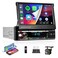 podofo Wireless Carplay 7inch Single Din Touchscreen RadioIPS Manual Flip Out TouchscreenAMFMRDS 51Bluetooth Car StereoFast ChargingWireless Android AutoMirror Link2 USBTFAUX PortBackup Camera