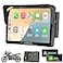 Carpuride W702B PRO Motorcycle Carplay Screen for BMW R1200GS R1250GS S1000XR Motorcycle 7 inch Waterproof Touchscreen Portable CarplayAndroid Auto GPS Navigation for Motorbike Dual Bluetooth