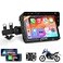 Carpuride W502PRO for Motorcycle CarPlay Android Auto Dual Bluetooth 5 Waterproof GPS Navigation Screen for Motorbike Music Sharing Intercom EQ Light Sensor Compass Barometer