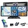 podofo 25K Front Camera64G TF Card Wireless CarplayAndroid Auto Portable Car Radio with 93 HD Touchscreen Dash Cam FrontRear View Camera Stereo Receiver Bluetooth FM Transmitter AUX