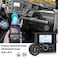 Luftmusic Marine Digital Media Receiver Weatherproof Marine Stereo System with Wireless Remote Builtin 3 Dot Matrix LCD Display Amplifier Bluetooth Digital Media MP3 Player AMFM Radio
