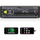 UNITOPSCI Single Din Car Stereo Bluetooth 50 Multimedia Audio Receiver Push to Talk Assistant HandsFree Call Voice Control MP3FMAUX inUSBTF Input APP Control LCD Digital Display