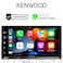 KENWOOD DMX8709S 68Inch Capacitive Touch Screen Car Stereo Wireless CarPlay and Android Auto Bluetooth AMFM Radio MP3 Player USB Port Double DIN 13Band EQ SiriusXM