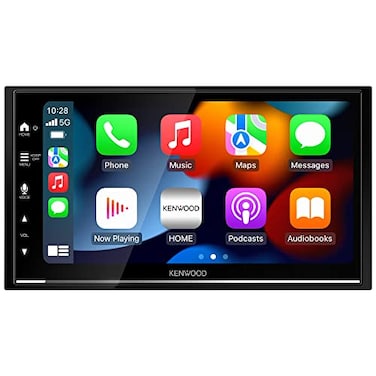 KENWOOD DMX8709S 68Inch Capacitive Touch Screen Car Stereo Wireless CarPlay and Android Auto Bluetooth AMFM Radio MP3 Player USB Port Double DIN 13Band EQ SiriusXM